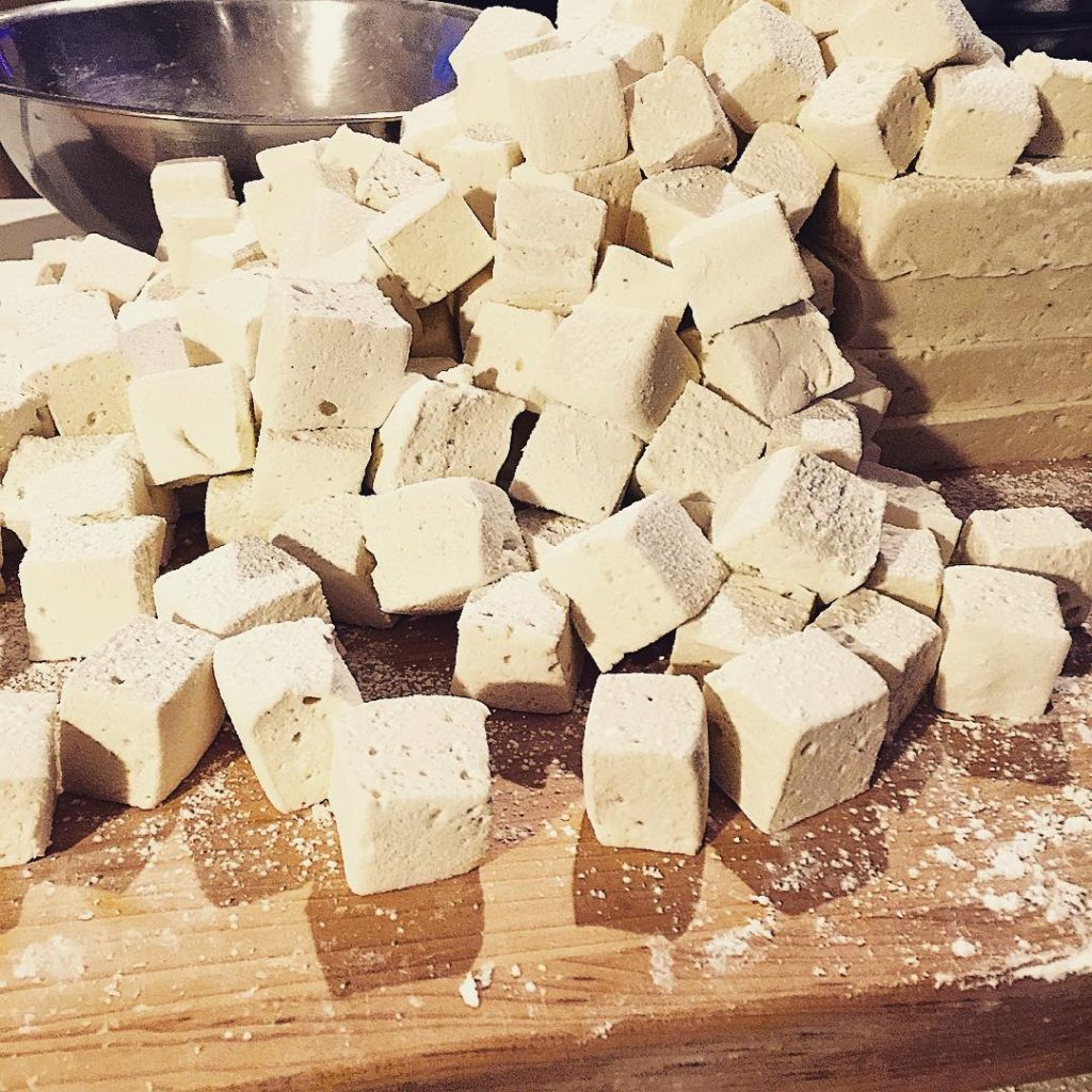 Kushy Pillows cannabis-infused marshmallows from High Times Cannabis Cup winner Cory Caudill.(Instagram: @bunglesedibles)