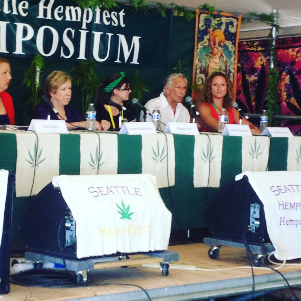 Hempfest provides a forum for activist and educational panels.