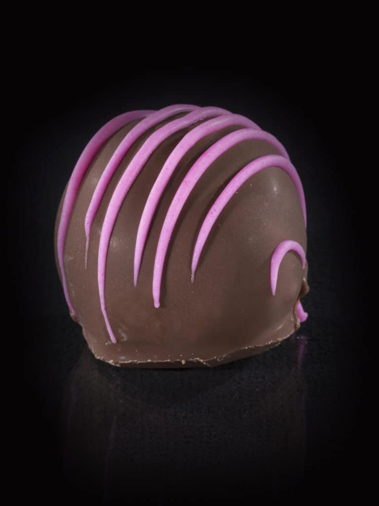 You'll be craving a glass of hemp milk along with this peanut butter-and-jelly cake ball.