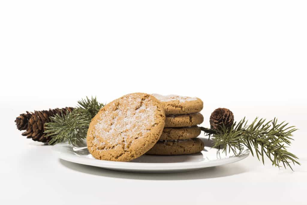 Sweet Grass Kitchen bakes up precisely dosed Ginger Molasses Cookies.