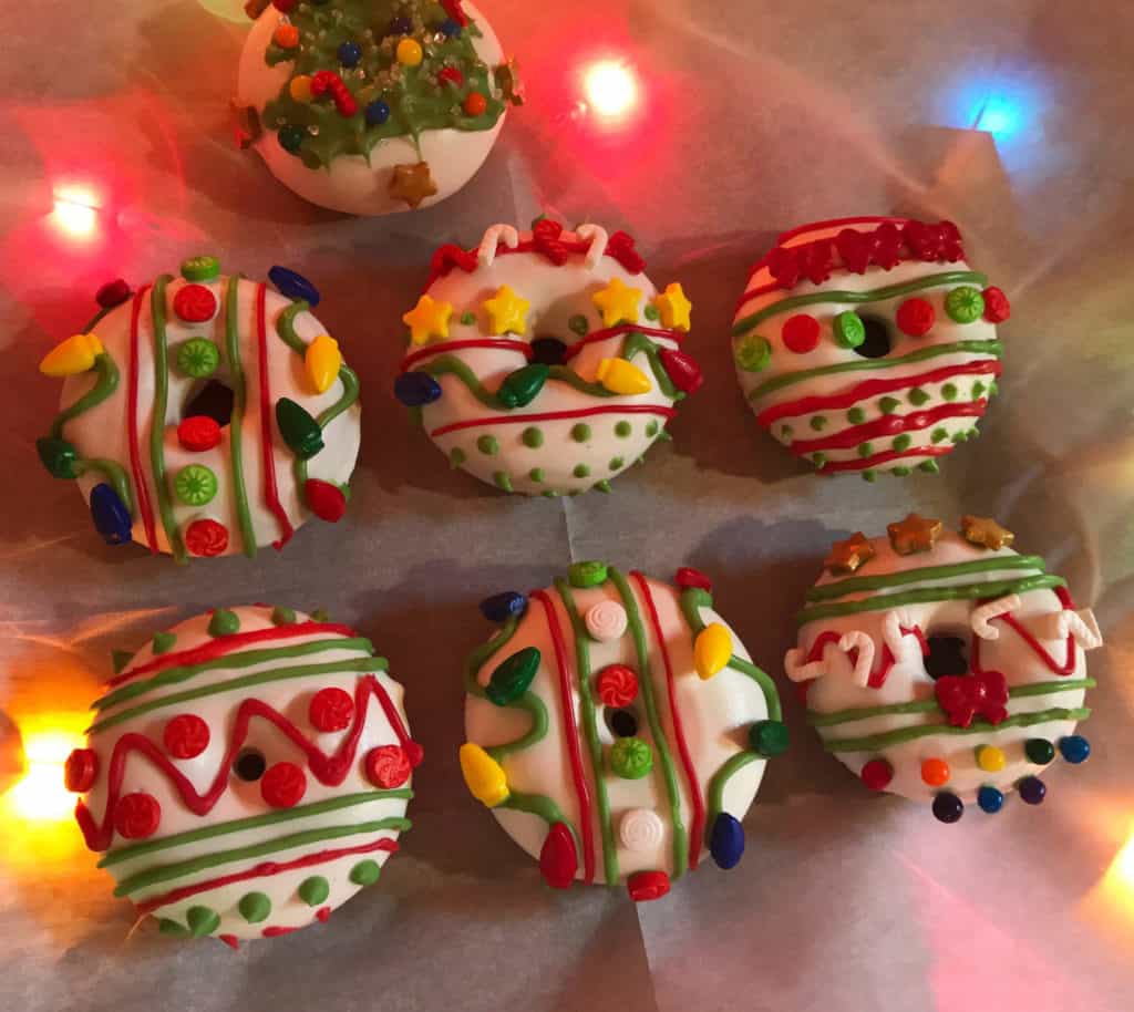 "Ugly Sweater" doughnuts from Snoog Life!