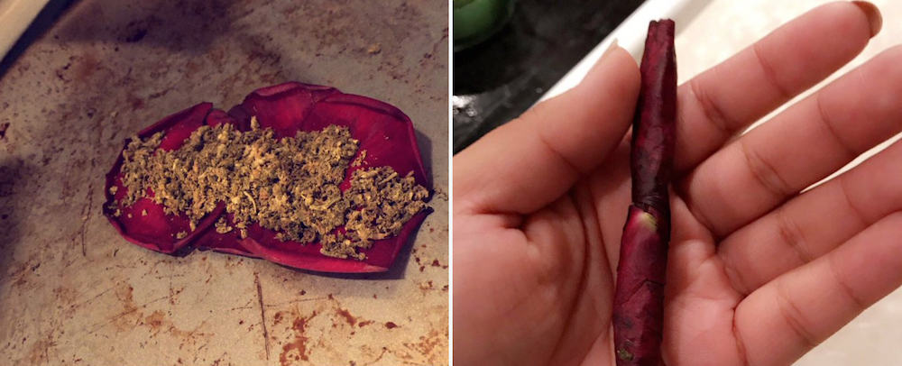 Rose Petal Blunts Could Be The Dopest New Way To Smoke Weed