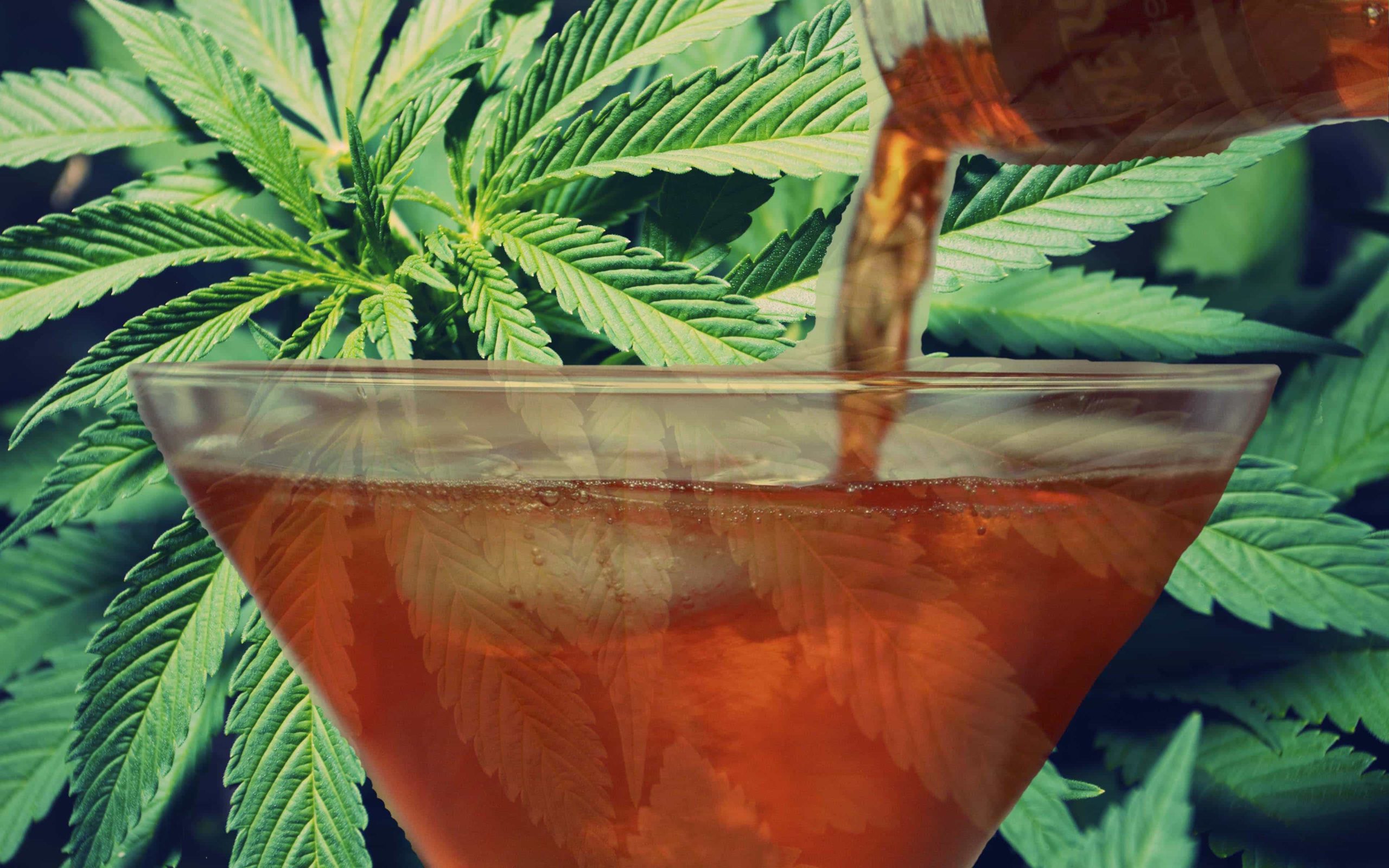 Study Suggests Older People Need Pot, Because They're Drinking Too 