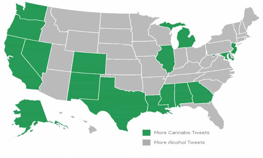 5 States Where Women Talk About Weed More Than Men