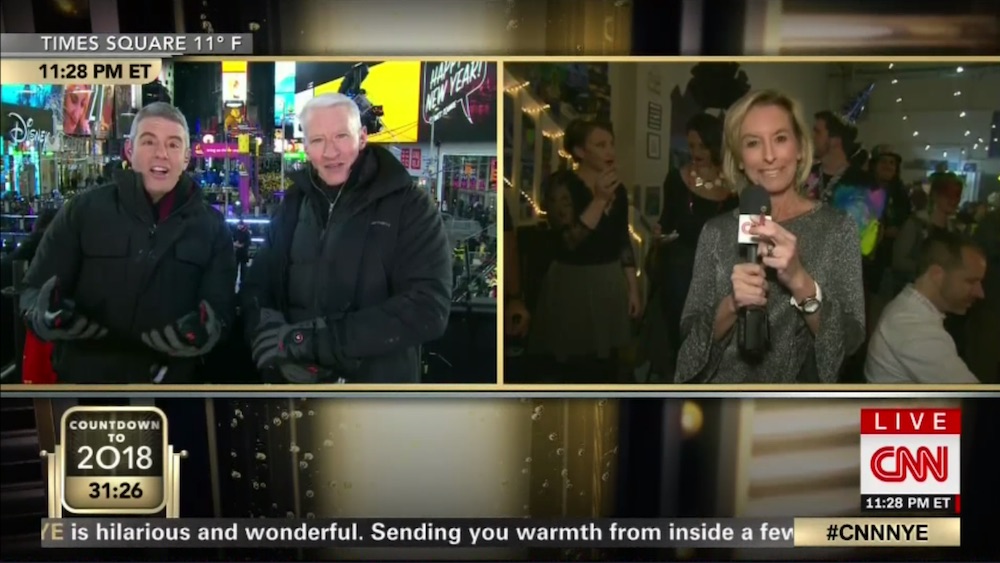 CNN Anchor Smoked Pot on Live TV During New Year's Eve Special