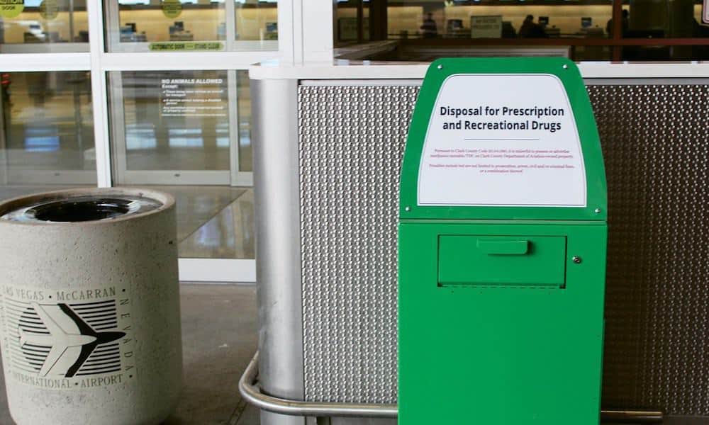 Airport Sets Up Amnesty Boxes For Flyers To Dispose Their Weed