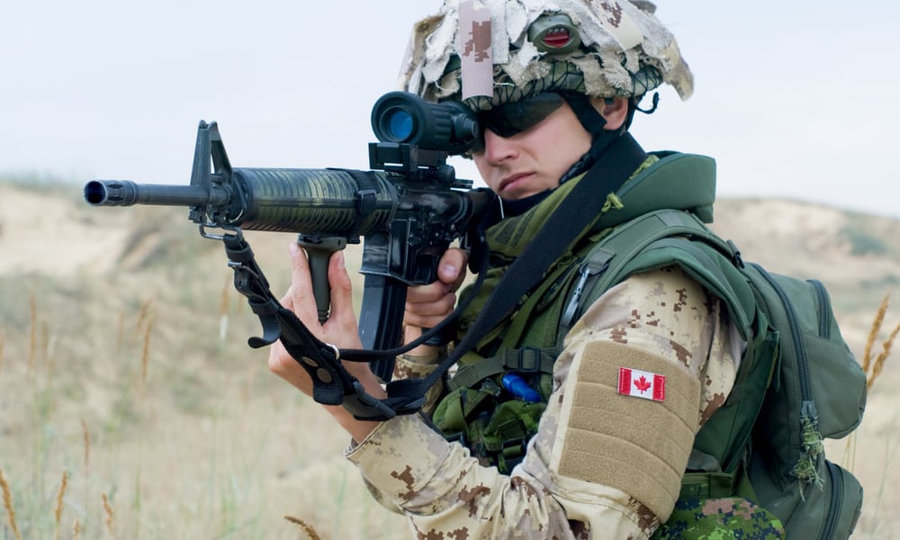 Canadian Armed Forces Wants Weed Simulation Goggles