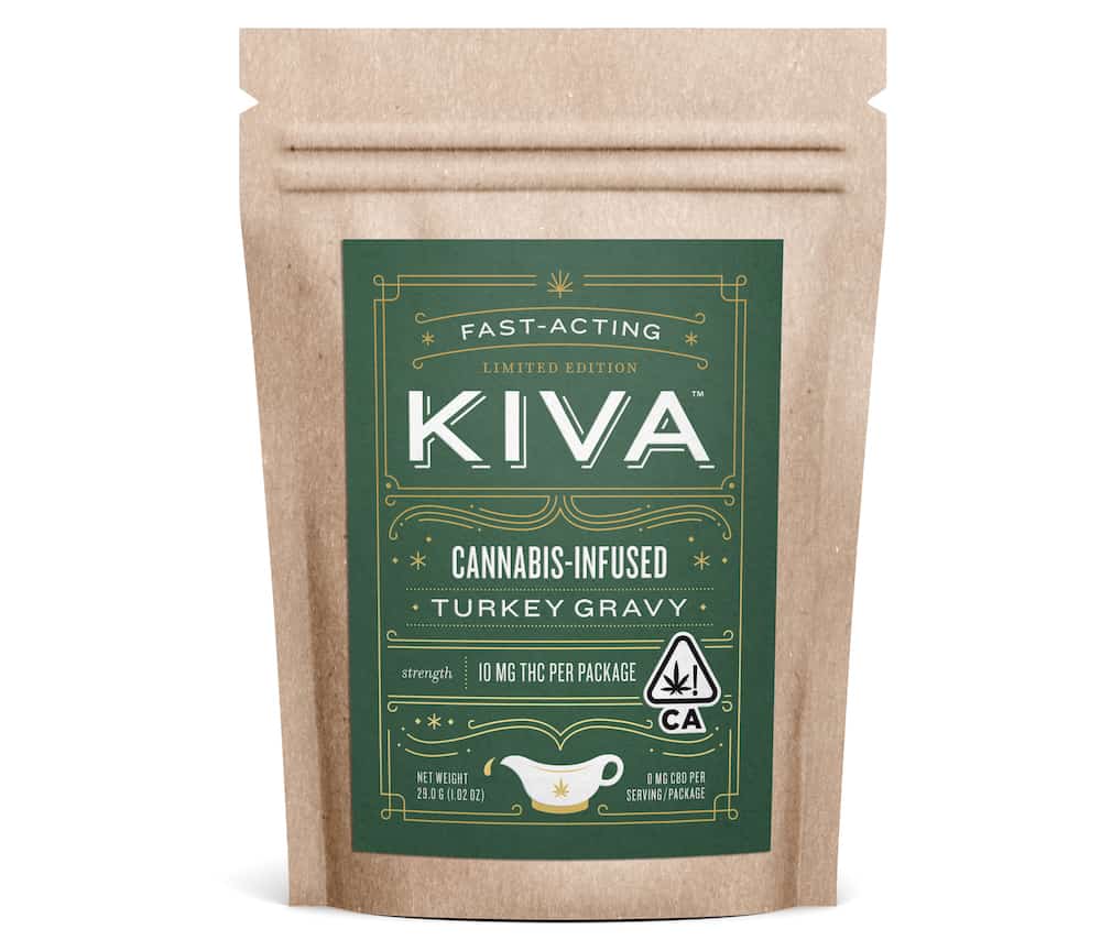 Kiva Confections Launches Fast-Acting THC-Infused Gravy in Time for Thanksgiving