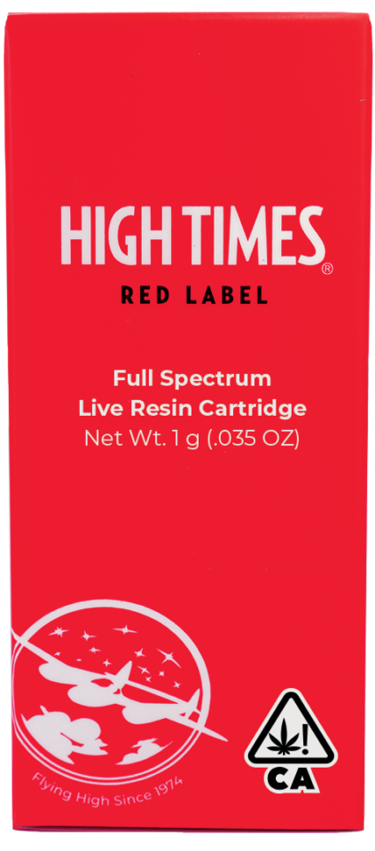photo of Introducing High Times’ Red Label Vape Cartridges to California! image