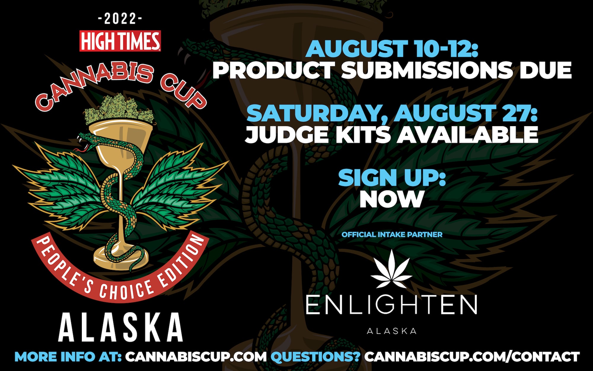 Just Announced – High Times Cannabis Cup Alaska: People’s Choice Edition 2022 | High Times