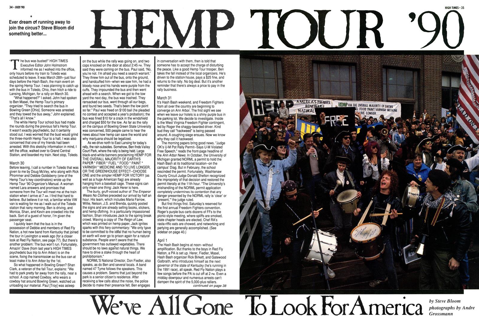 From the Archives: Hemp Tour ’90 (1990)