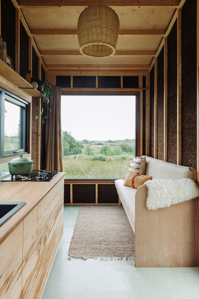 Tiny Homes in Europe Created With Corrugated Hemp Sheets