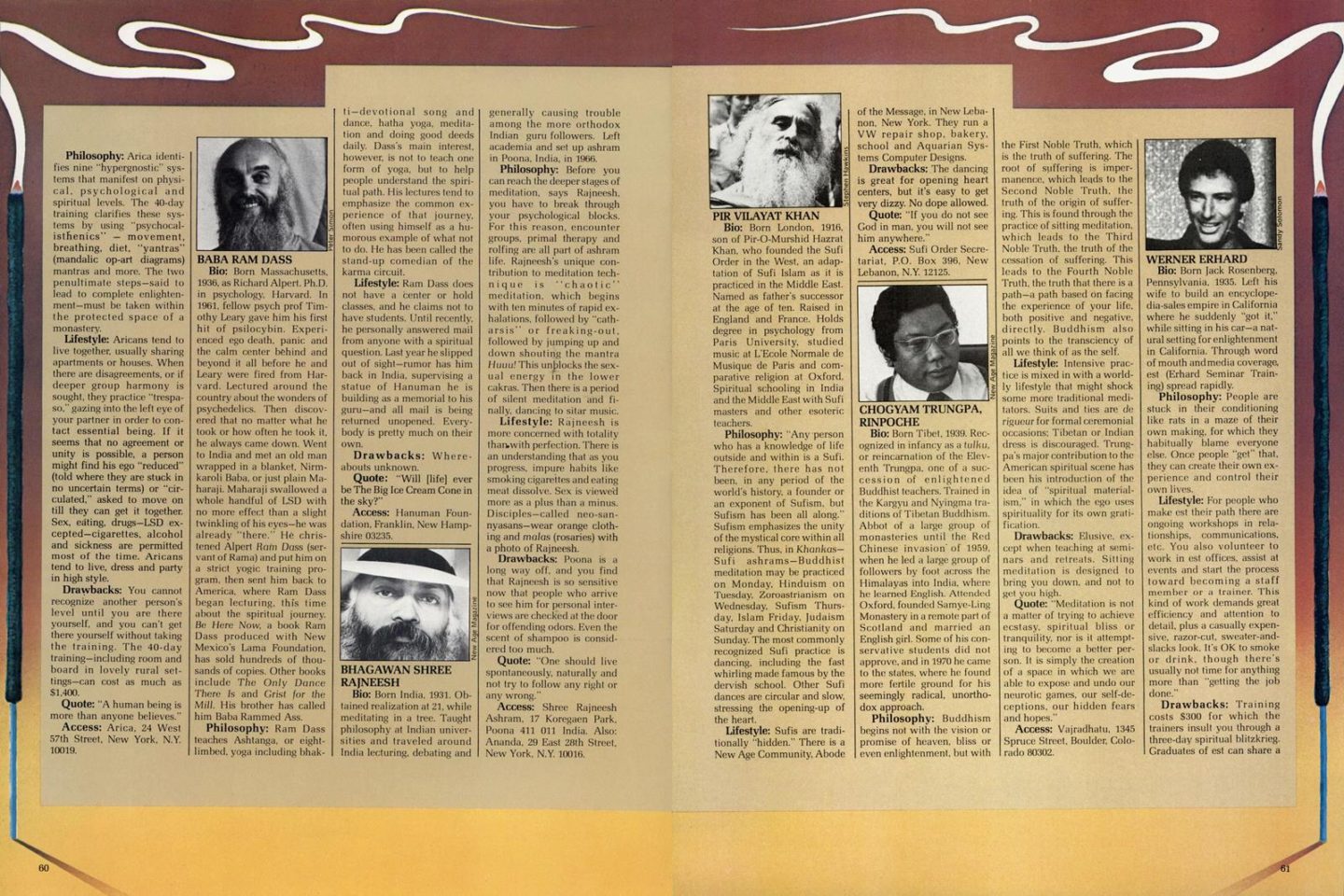 From the Archives: The High Times Guide to Gurus (1977)