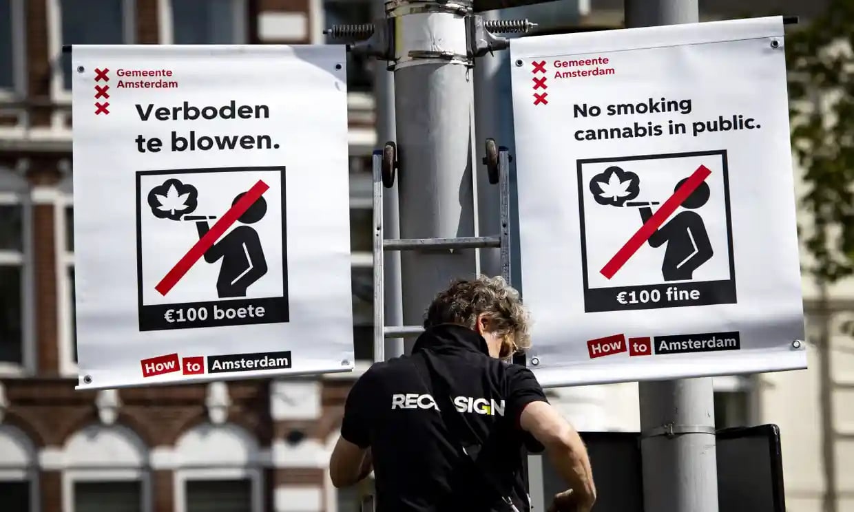Pot Smoking Ban Takes Effect In Amsterdam’s Red Light District