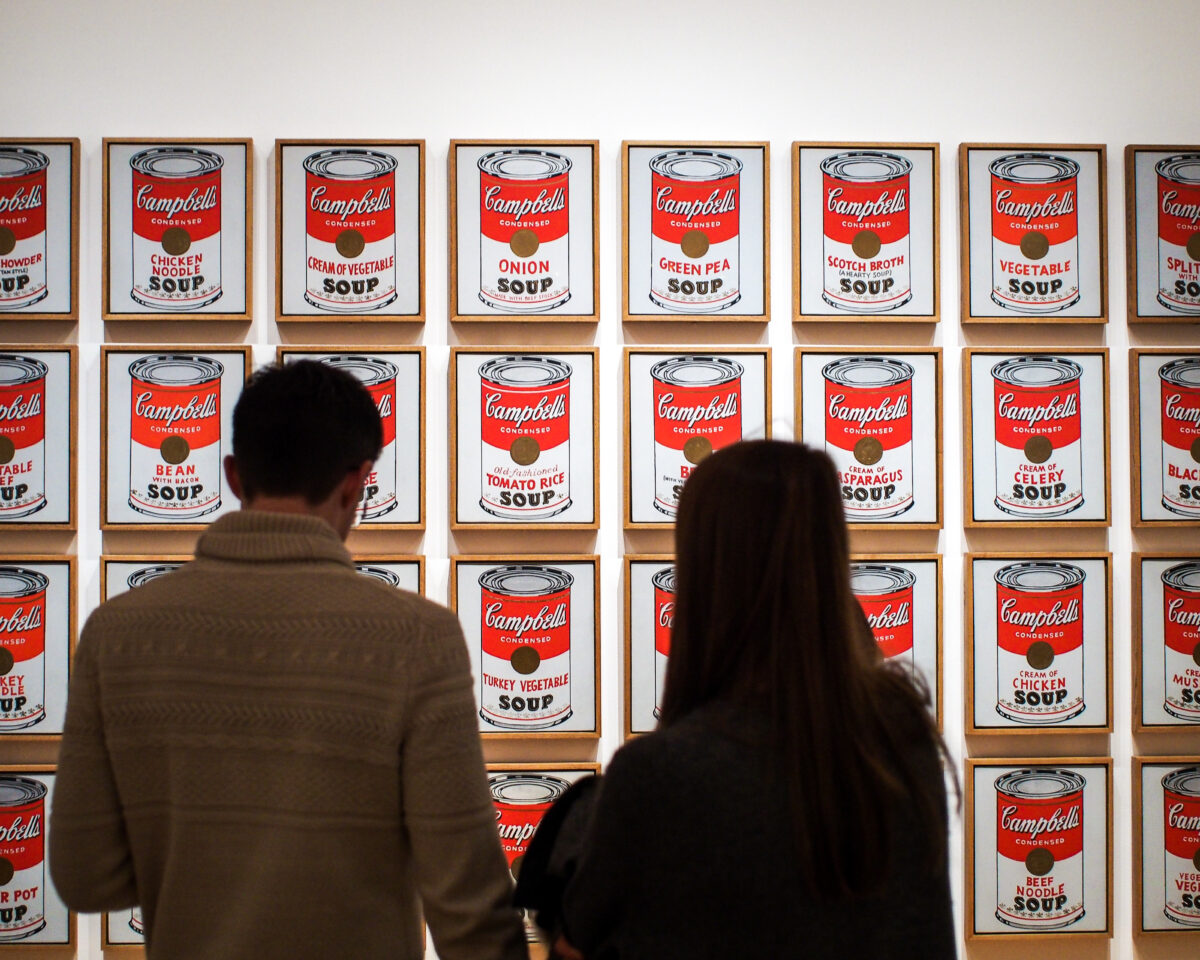 photo of Worker Fired After Hanging His Own Painting Next to Warhols at Modern Art Museum in Germany image